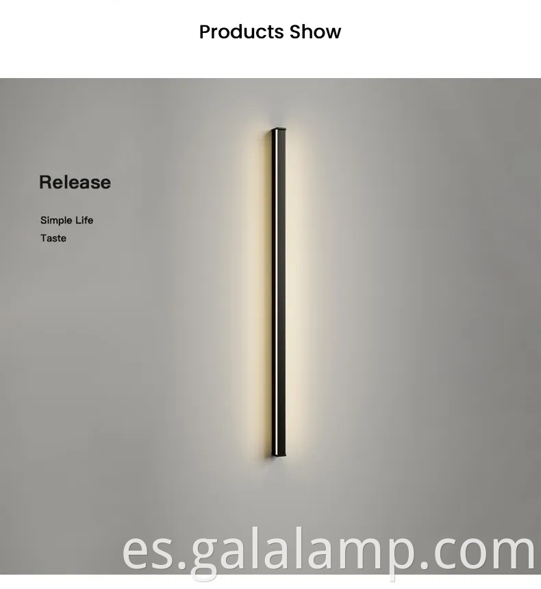 Elegante luz de apliques de pared interior para áreas de lectura acogedoras